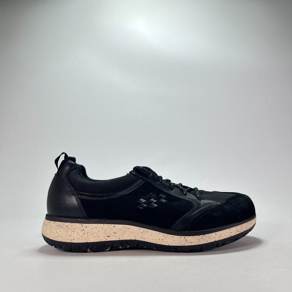 SAS Boulder Black Ash Low Top Sneakers Orthopedic Walking Shoes Womens Size 9.5W